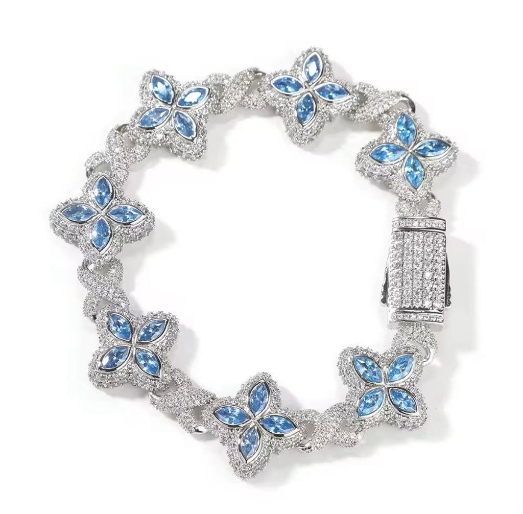 Iced Out Clover Bracelets