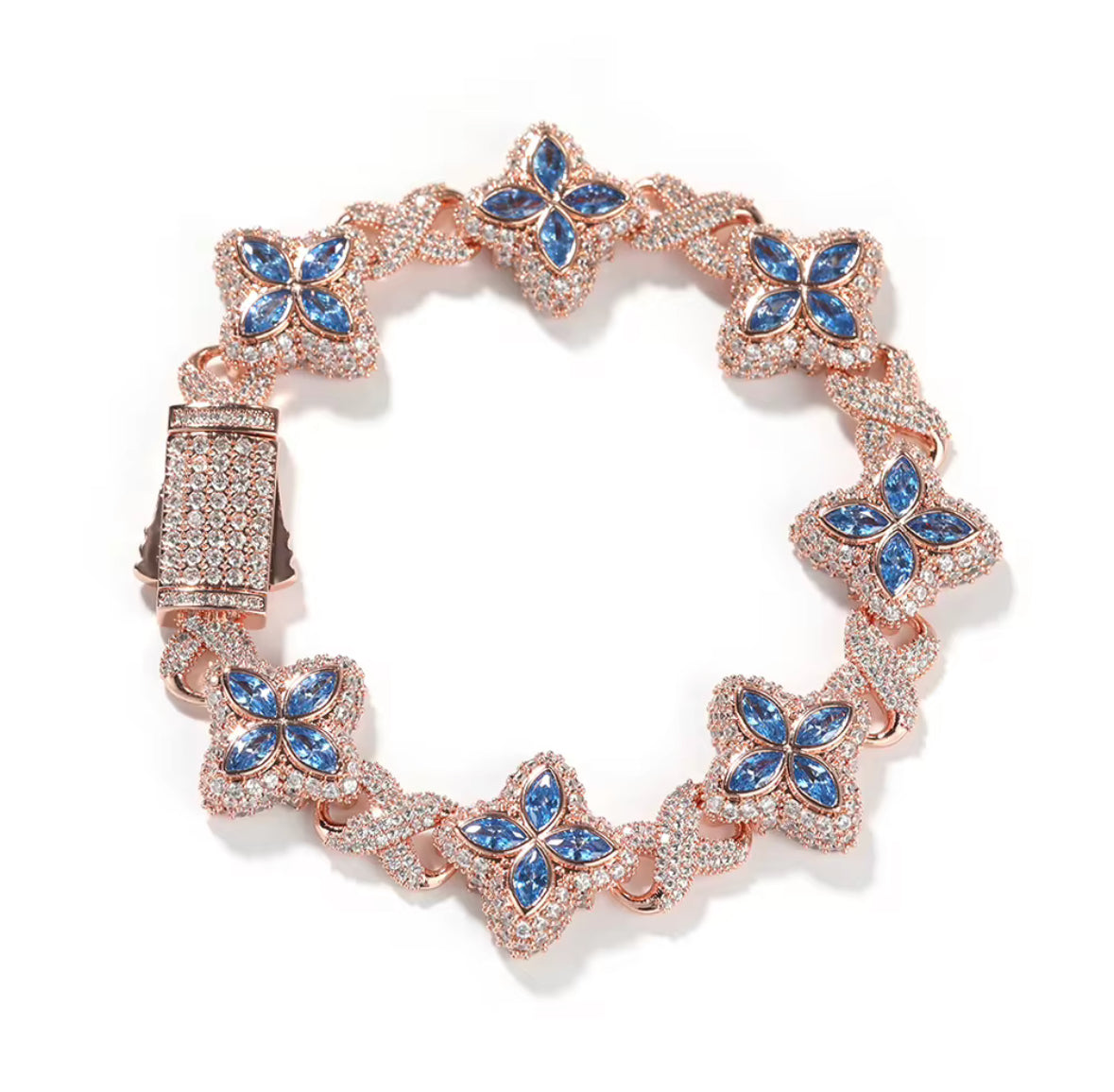 Iced Out Clover Bracelets