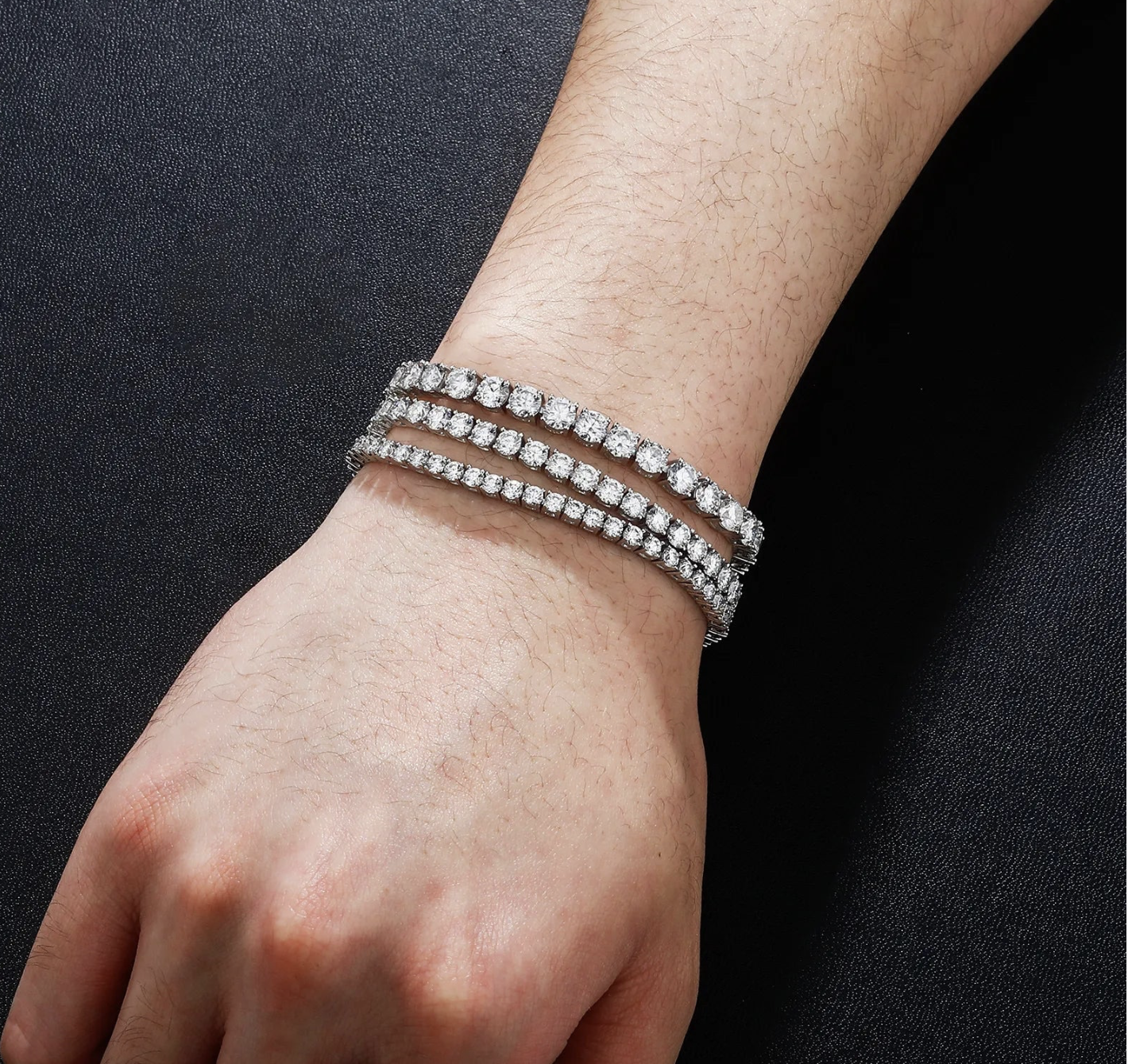 VVS1 Lab Diamond Tennis Bracelet