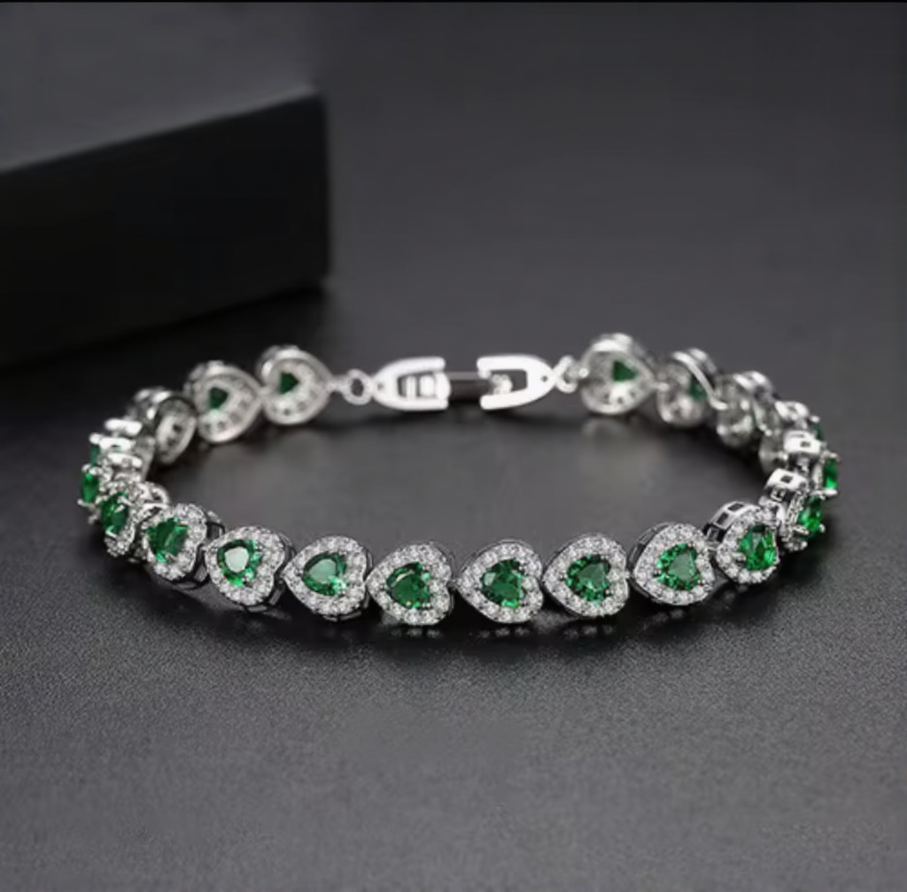 Heart Stone Bracelets