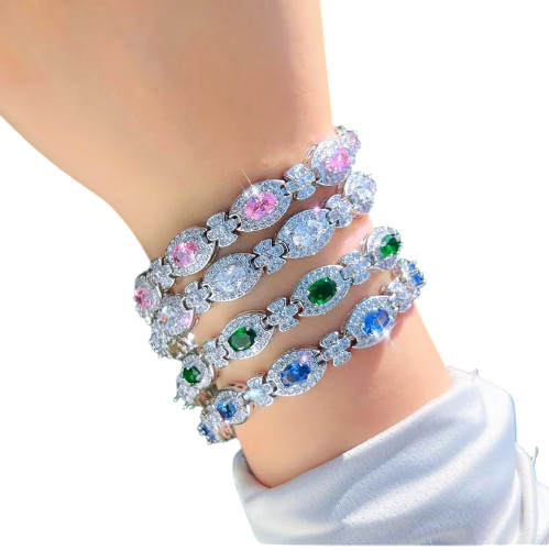 Oval Cut Bracelets