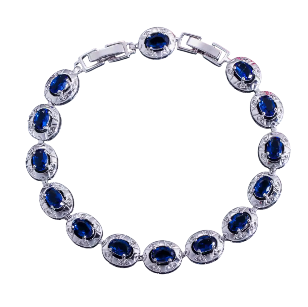 Oval Tennis Bracelet