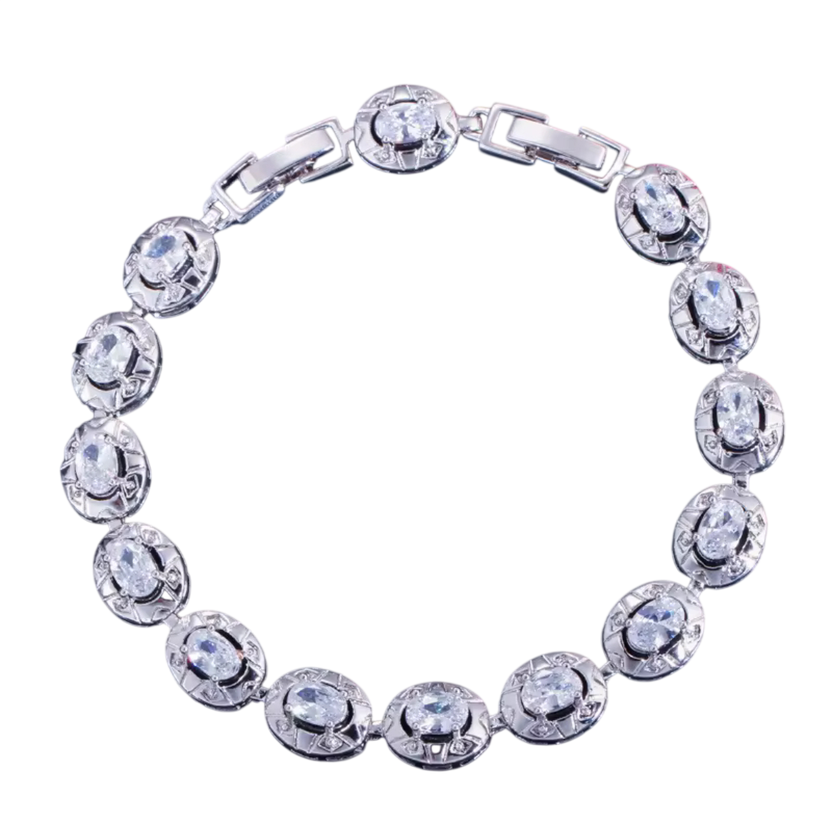 Oval Tennis Bracelet
