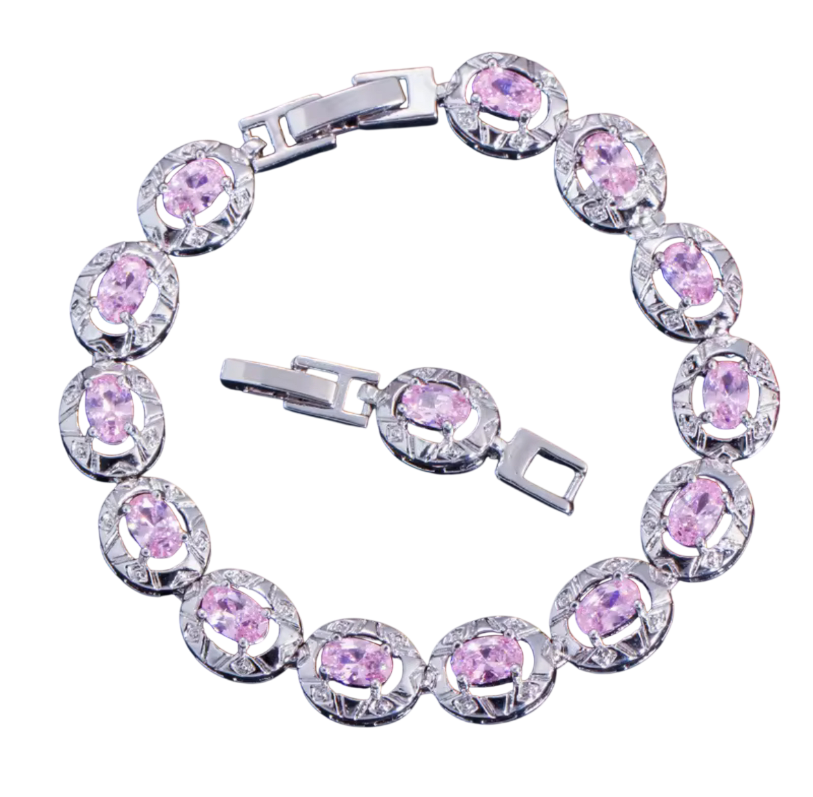 Oval Tennis Bracelet