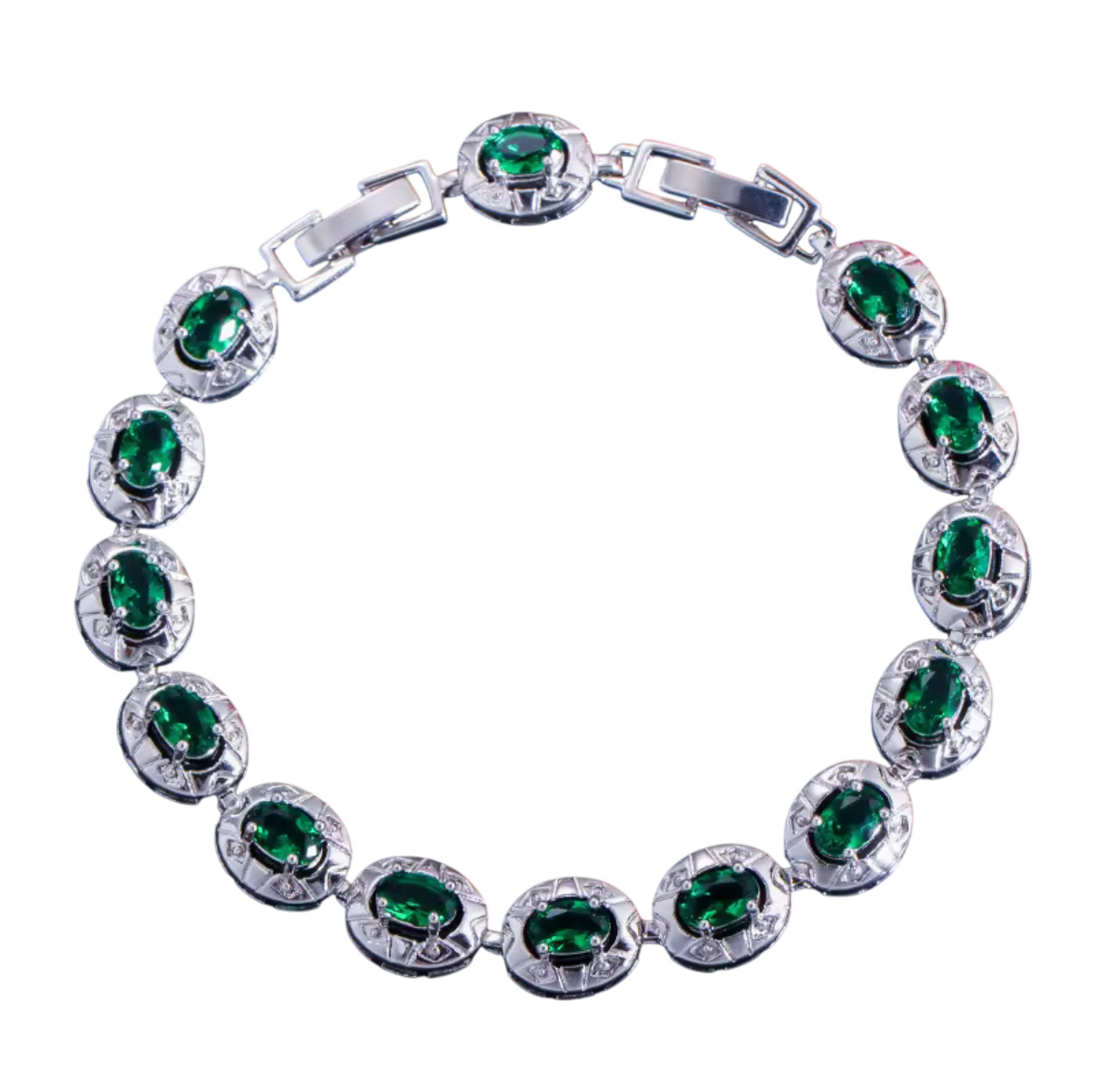 Oval Tennis Bracelet