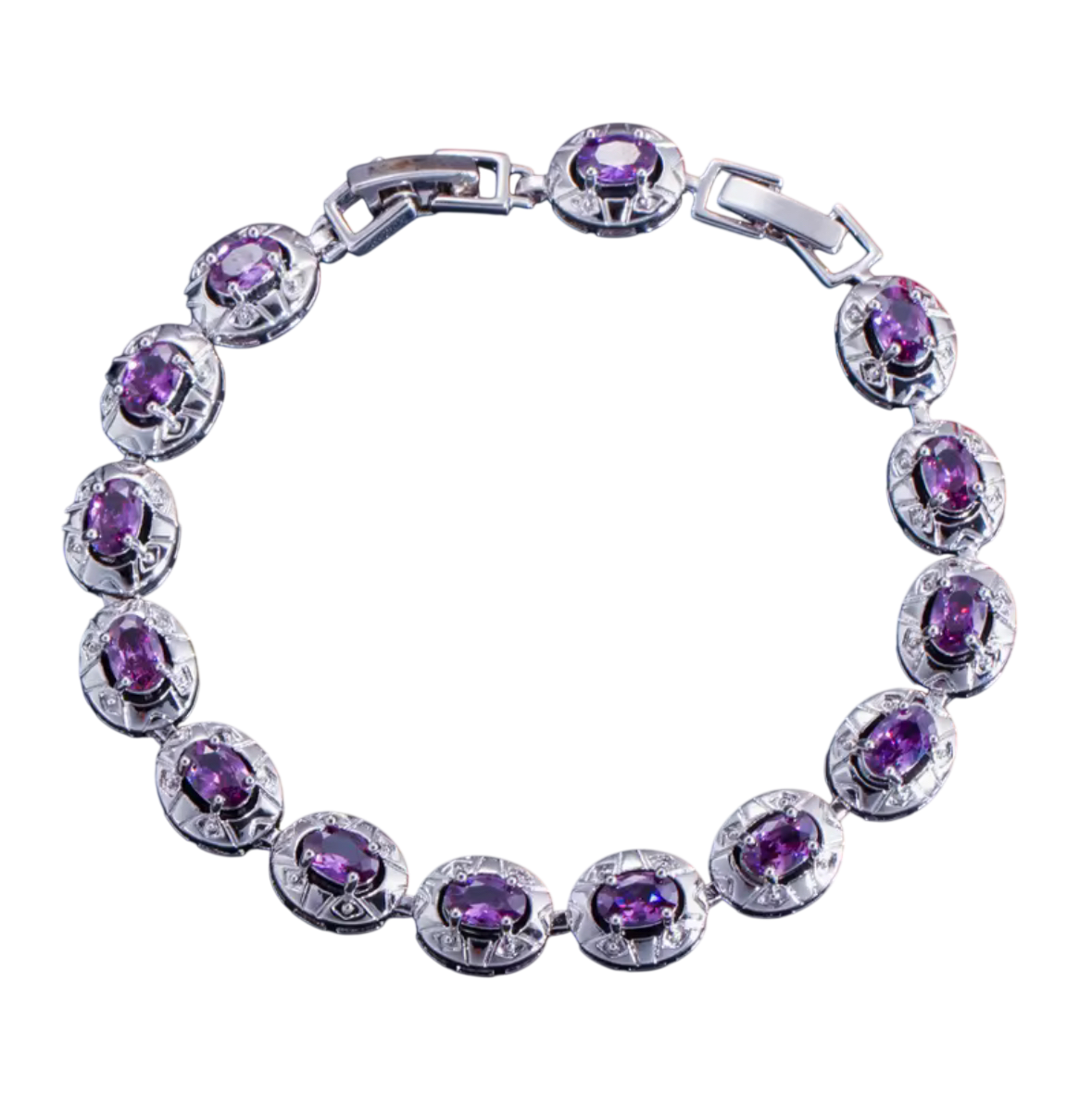 Oval Tennis Bracelet