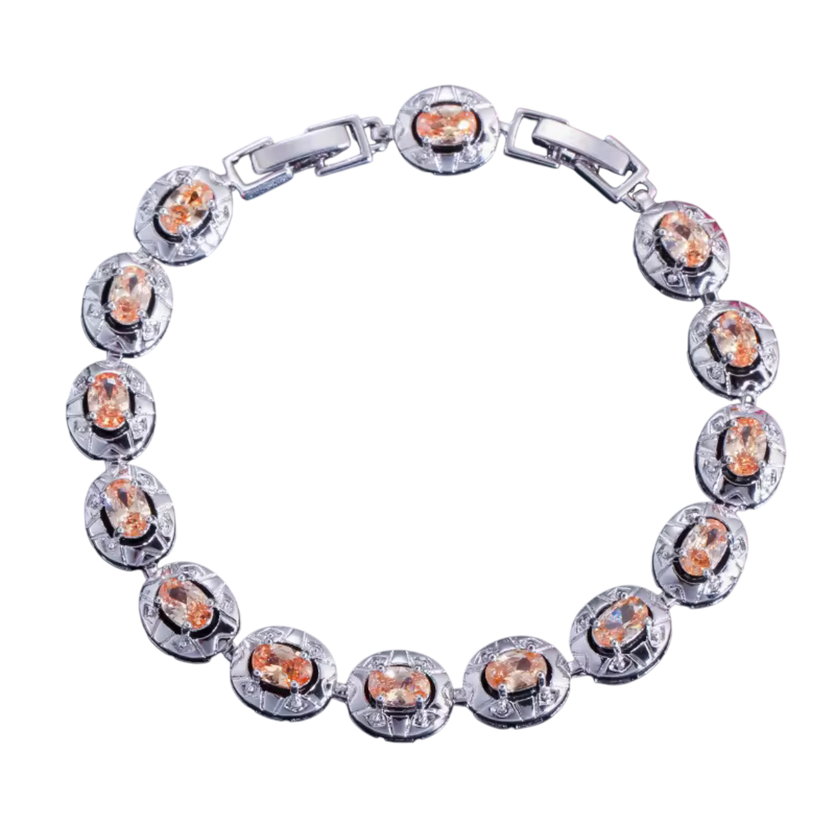 Oval Tennis Bracelet